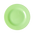 Melamine Lunch Plate | Neon Green