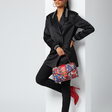 MIDTOWN Satin Tunic Blazer BYMANYC ® New York