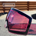 CLEAR to ROSE PHOTOCHROMIC