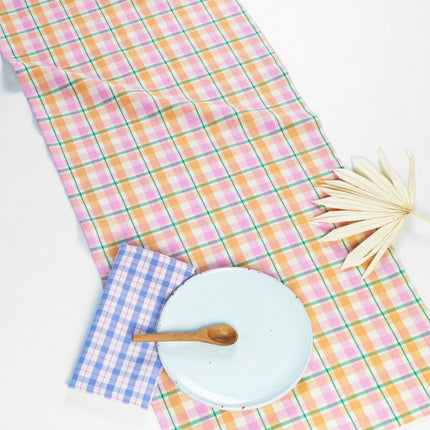 Marguerite Plaid Runner