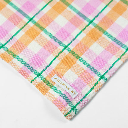 Marguerite Plaid Runner