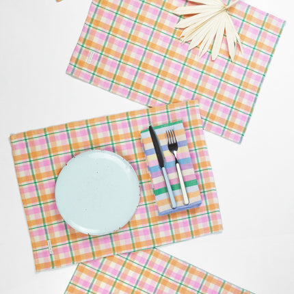 Marguerite Plaid Placemat