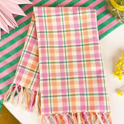 Marguerite Plaid Kitchen Towel