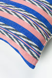 Maya Jaspe Blue & Coral Pillow