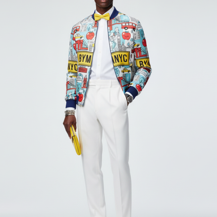 Men's GREENWICH Bomber Jacket BYMANYC ® New York
