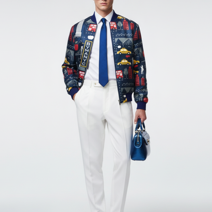 Men's HARLEM Bomber Jacket BYMANYC ® New York