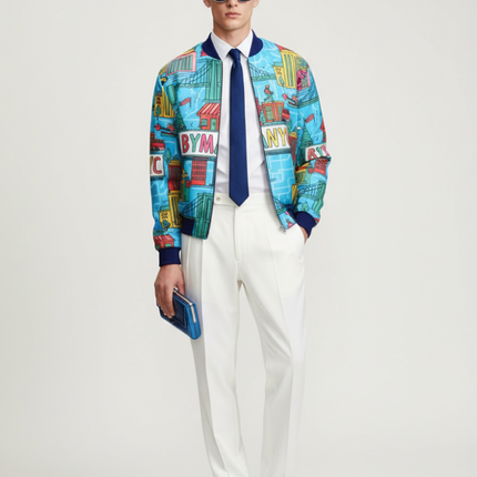Men's TRIBECA Bomber Jacket BYMANYC ® New York