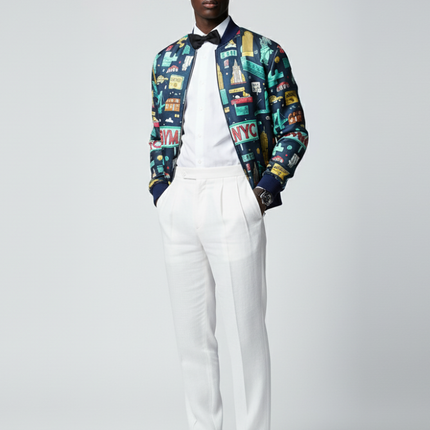 Men's WALL STREET Bomber Jacket BYMANYC ® New York