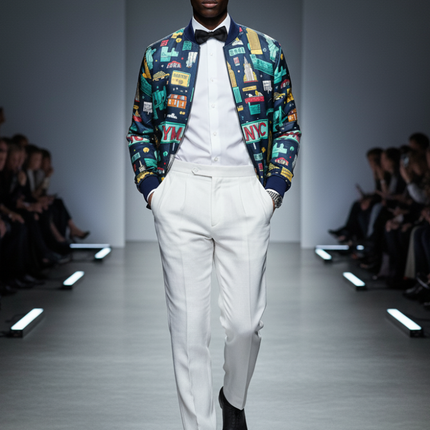Men's WALL STREET Bomber Jacket BYMANYC ® New York