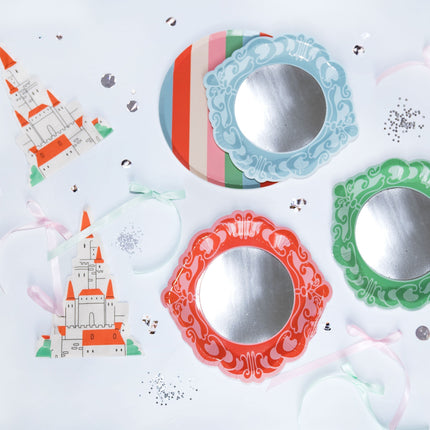 Mirror Mirror Princess Party Dessert Plates (x 12)