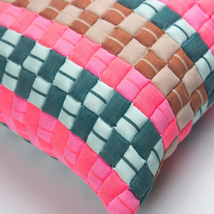 Backordered: Sujani Quilted Pillow — Multi