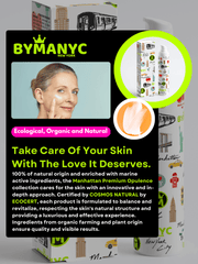 Night Cream with Ceramides Vegan Hydration BYMANYC ® New York