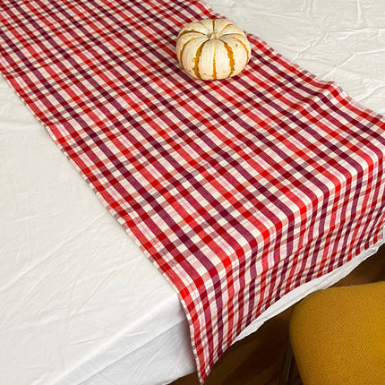 Noel Plaid Runner