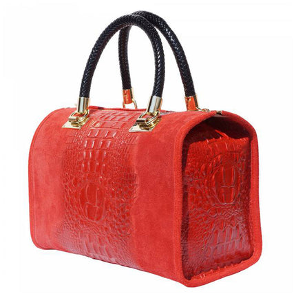 Emma Leather Boston-Bag