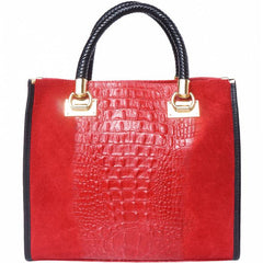 Open Tote Leather Bag