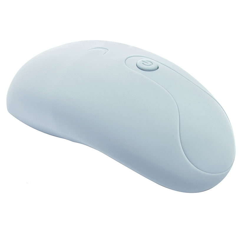 Ergonomik silikon tasarıma ve manyetik titreşime sahip Pepper Play el masaj aleti