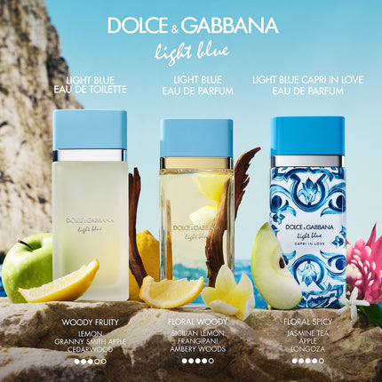 Dolce & Gabbana Light Blue By Eau De Toilette For Women 50ml