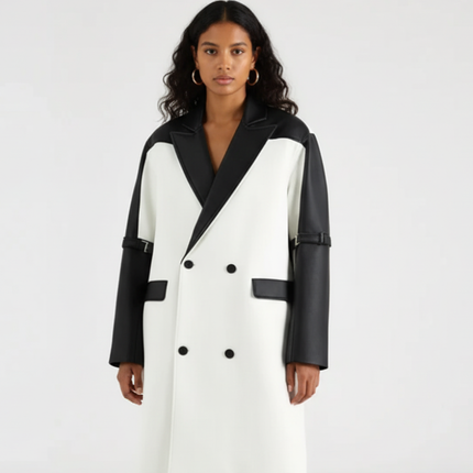 PU Leather Trench, Hudson Yards | Women - BYMANYC ® New York
