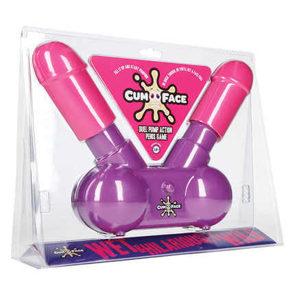 Cum Face Duel Pump-Action Party Game