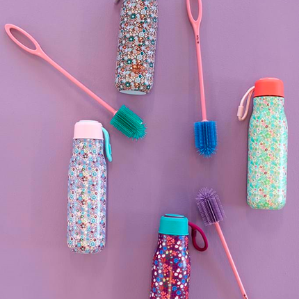 Stainless Steel Thermo Bottle | Floral Print