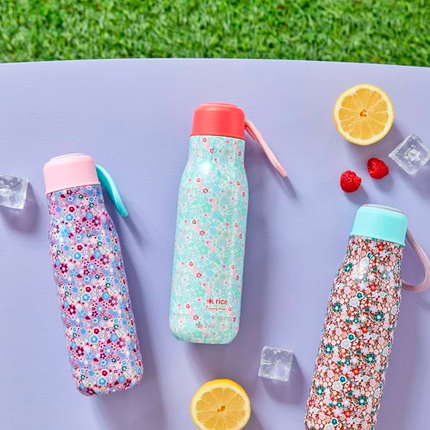 Stainless Steel Thermo Bottle | Floral Print