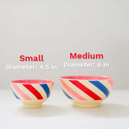 Melamine Small Bowl | Dark Rose