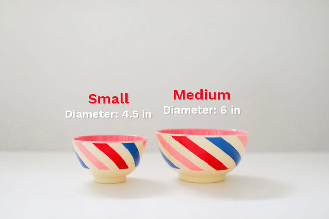 Melamine Small Bowl | Dark Rose