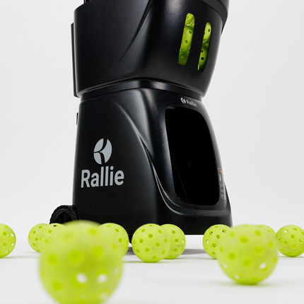 Rallie Pickleball Machine - Midnight Black