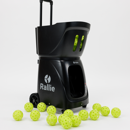 Rallie Pickleball Machine - Midnight Black