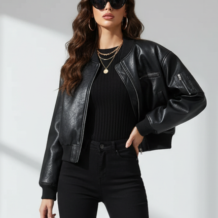 Retro-Style Zipper Jacket For Women, Tribeca, BYMANYC New York.