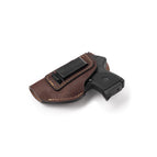 Chocolate Brown / Inside the Waistband - Left Side / Sweatshield