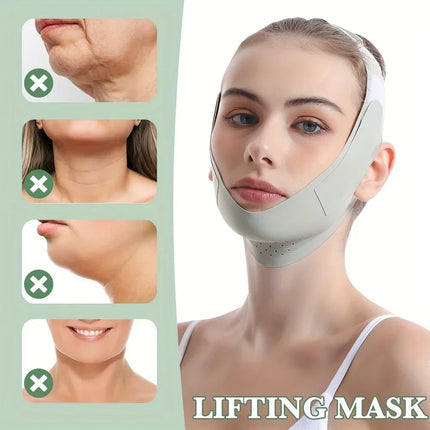 Reusable V Line Face Slimming Bandage – Chin & Cheek Lift Strap