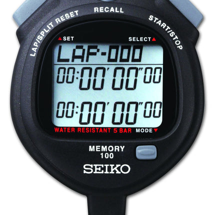 SEIKO S056 - 100 Lap Memory Stopwatch