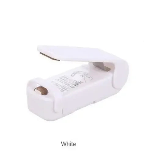 Mini Handheld Heat Bag Sealer – White