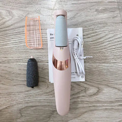 Rechargeable Electric Callus Remover – Cordless Foot File for Dry, Coarse Skin on Heels – Smooth Feet Tool for Women & Men