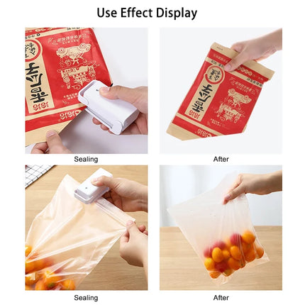 Mini Heat Bag Sealer — Portable Thermal Food Bag Sealer