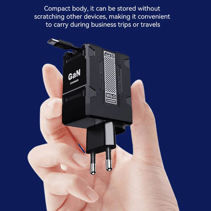 Xiaomi 120W USB-C Fast Charger – GaN Technology, Dual Port, PD3.0, Foldable Travel Adapter