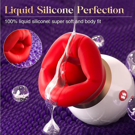 Clitoris Sucking Vibrator for Women | Tongue Licking, Vacuum Stimulator, Adult Sex Toy