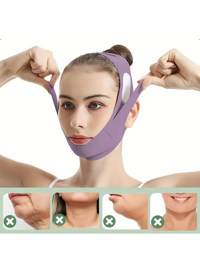 Reusable V Line Face Slimming Bandage – Chin & Cheek Lift Strap