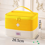 Foldable Large Capacity Medical & Travel First Aid Bag | Dustproof, Waterproof, Organizer