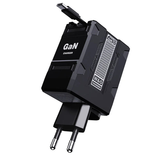 Xiaomi 120W USB-C Fast Charger – GaN Technology, Dual Port, PD3.0, Foldable Travel Adapter