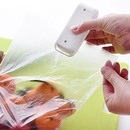 Mini Handheld Heat Bag Sealer – White