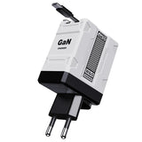 Xiaomi 120W USB-C Fast Charger – GaN Technology, Dual Port, PD3.0, Foldable Travel Adapter