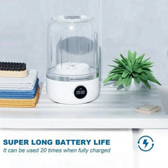 Wireless Mini Washing Machine 1L – Underwear & Socks Laundry Bucket