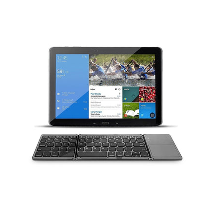 64-key Wireless BT Keyboard Rechargeable Foldable Keyboard
