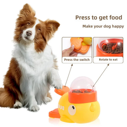 DuckBite Pet Treat Feeder | Duck-Shaped Snack Dispenser for Dogs & Cats
