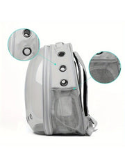Transparent Cat Carrier Backpack | Large Capacity, Breathable, Durable PC Material