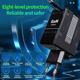 Xiaomi 120W USB-C Fast Charger – GaN Technology, Dual Port, PD3.0, Foldable Travel Adapter