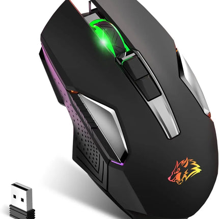 X18 Wireless Gaming Mouse 2.4G 7 RGB