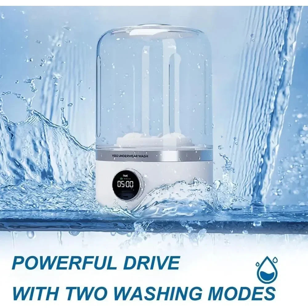 1L wireless mini washing machine for underwear and socks